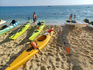Kayak/canoa da mare monoposto