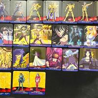 Lamincards Cavalieri dello Zodiaco serie PLATINO