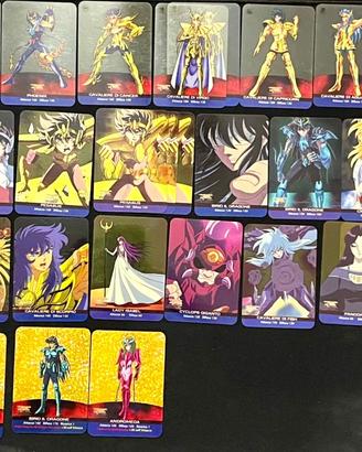 Lamincards Cavalieri dello Zodiaco serie PLATINO