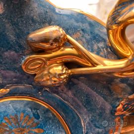 piatto antico ceramica mica