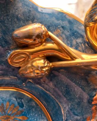 piatto antico ceramica mica