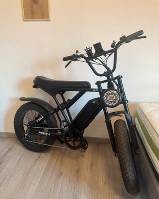 Bicicletta Elettrica OneSport 750W AUTONOMIA 70km
