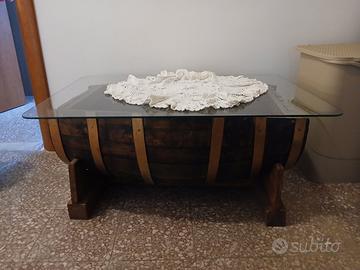 tavolino con botte