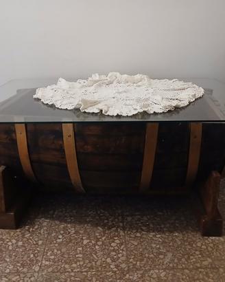 tavolino con botte