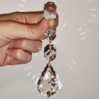 Pendente a foglia per lampadario Swarovski