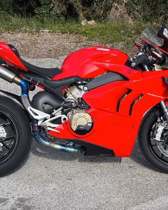 Ducati Panigale V4 2021, scarico titanio, mappa.