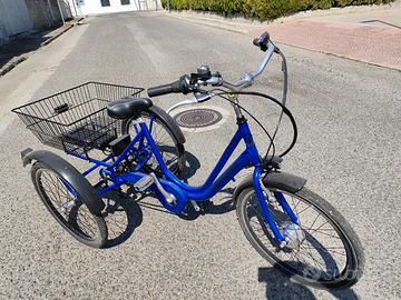 bici 3 ruote elettrica
