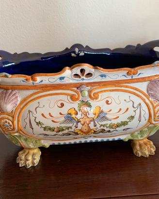 Centrotavola + uccellini + anfora Richard Ginori