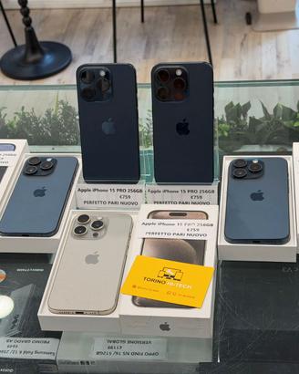 Apple iPhone 15 Pro 256GB - PROMO SHOCK SUBITO