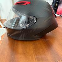 AGV PISTA GP RR INTREPIDO MATT CARBON/BLK/RED
