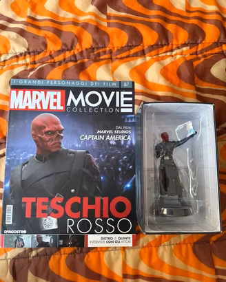 Teschio Rosso 87 Marvel Movie De Agostini statuina