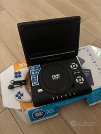 Portable DVD with tv player card reader usb game