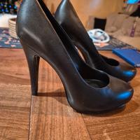 Décolleté in vera pelle 