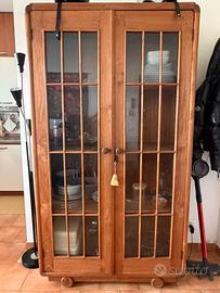 Vetrina Olandese Teak