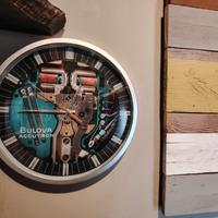 orologio da parete bulova accutron spaceview style