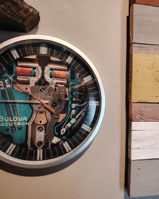 orologio da parete bulova accutron spaceview style