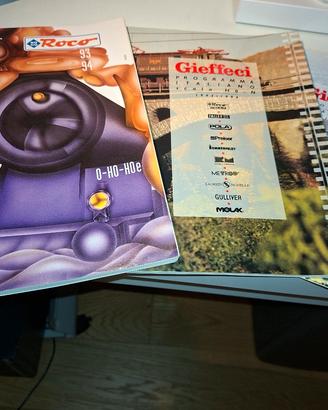 Roco-Gieffeci Cataloghi 93/94 + Agg.Novita' 1994. 