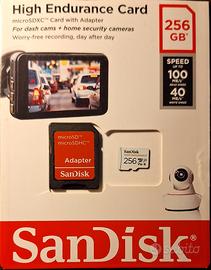 Sandisk Micro SDXC 256GB High Endurance
