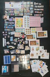 Lotto francobolli mondiali e buste filateliche