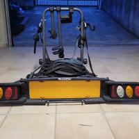 Portabici Perruzzo 4 posti gancio traino