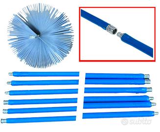 KIT SPAZZACAMINI A 6 CANNE DIAM. 25