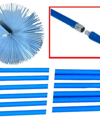 KIT SPAZZACAMINI A 6 CANNE DIAM. 25