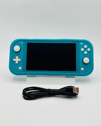 Nintendo Switch Lite Aqua Blue + Cover Turchese