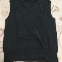Maglione Uomo Smanicato Nuovo Nero Taglia M