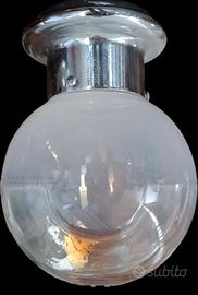 coppia lampade da soffitto anni 70