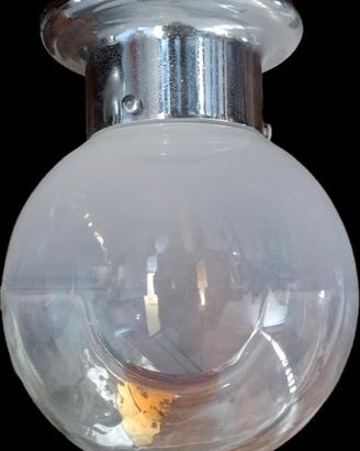 coppia lampade da soffitto anni 70