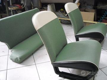 Fiat 500 D tappezzerie sedili (no fodere)