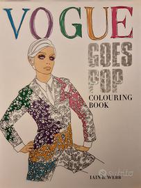 VOGUE COLOURING BOOK, abiti di moda da colorare