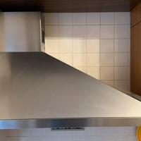 Cappa per cucina inox d’arredo Faber 90cm