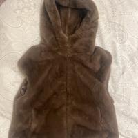 Gilet eco pelliccia