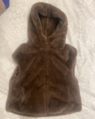 Gilet eco pelliccia