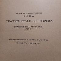 RARO Libretto "MONTE IVNÒR" (L. Rocca) - PRIMA Rom