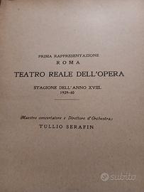 RARO Libretto "MONTE IVNÒR" (L. Rocca) - PRIMA Rom