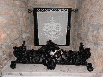 Portafiori in ghisa smaltata