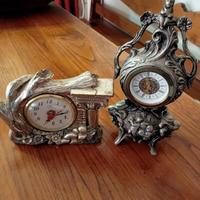 2 orologi da tavolo vintage 
