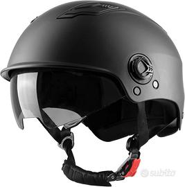 WESTT Casco x monopattino con visiera solare L-XL