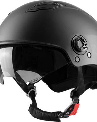 WESTT Casco x monopattino con visiera solare L-XL