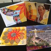 Serie 8 monete piu medaglia slovacchia giochi Rio