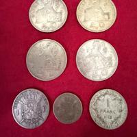 Belgio monete in argento 1887-1951