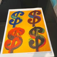 Andy Warhol  Dollar Sign 2000 poster