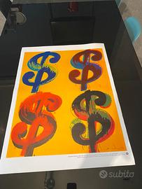 Andy Warhol  Dollar Sign 2000 poster
