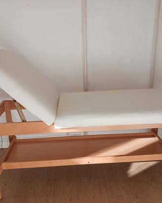 Lettino professionale in legno
