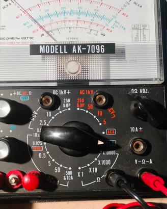 tester analogico vintage