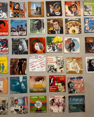 Collezione Vinili 45 Giri Anni '50-'60-'70