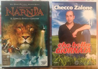 Film DVD Checco Zalone/ Le cronache di Narnia