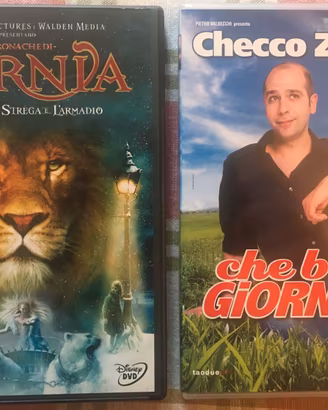 Film DVD Checco Zalone/ Le cronache di Narnia